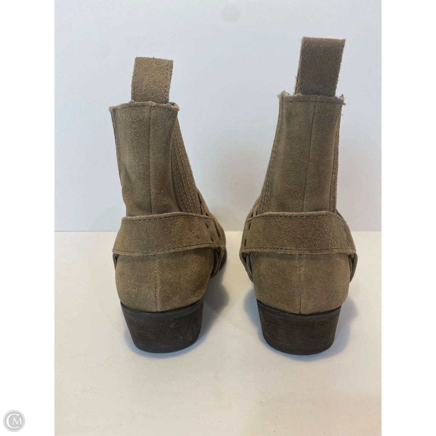 Boots Ankle Flats By Very Volatile In Brown, Size: 7