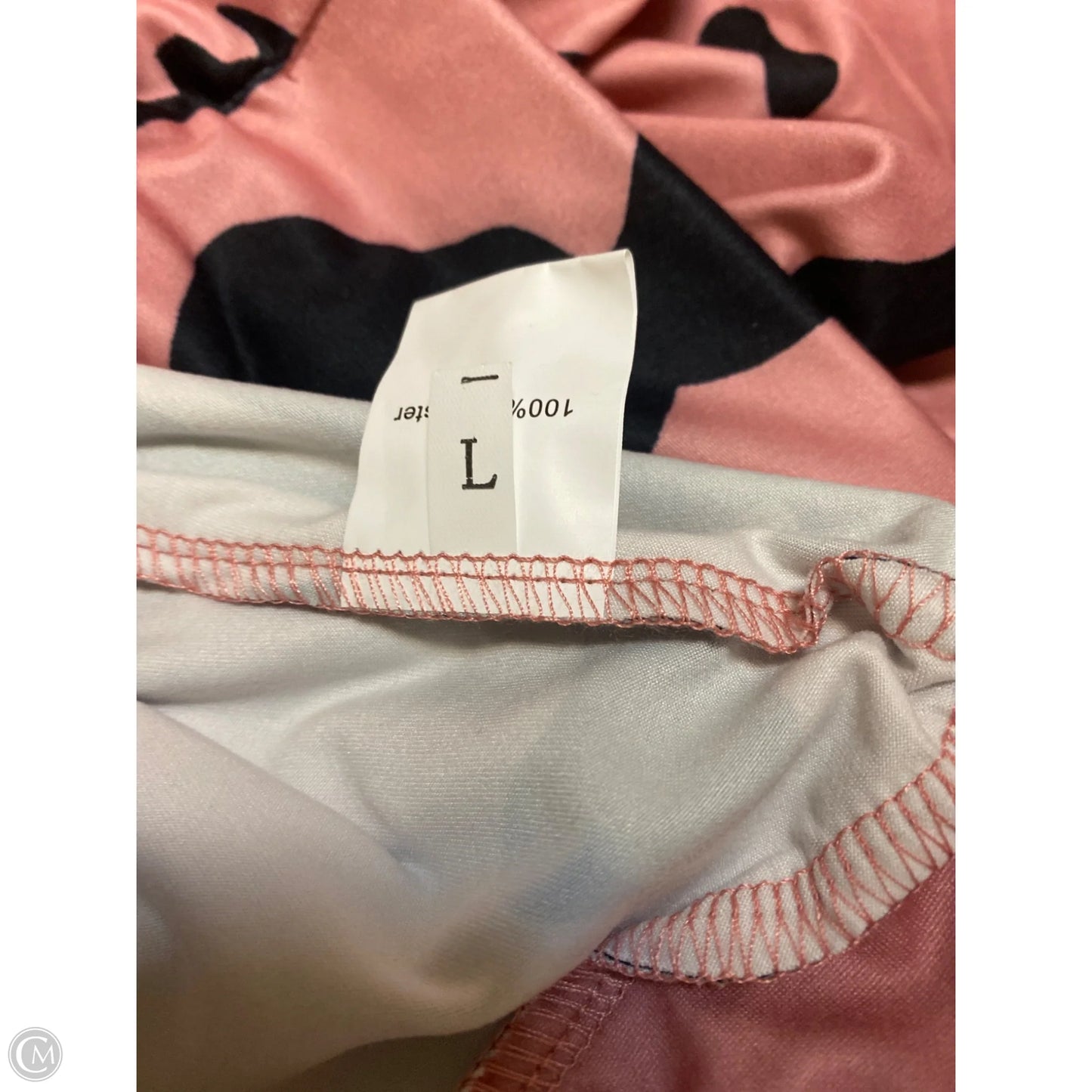Pants Leggings By Clothes Mentor In Pink, Size: L