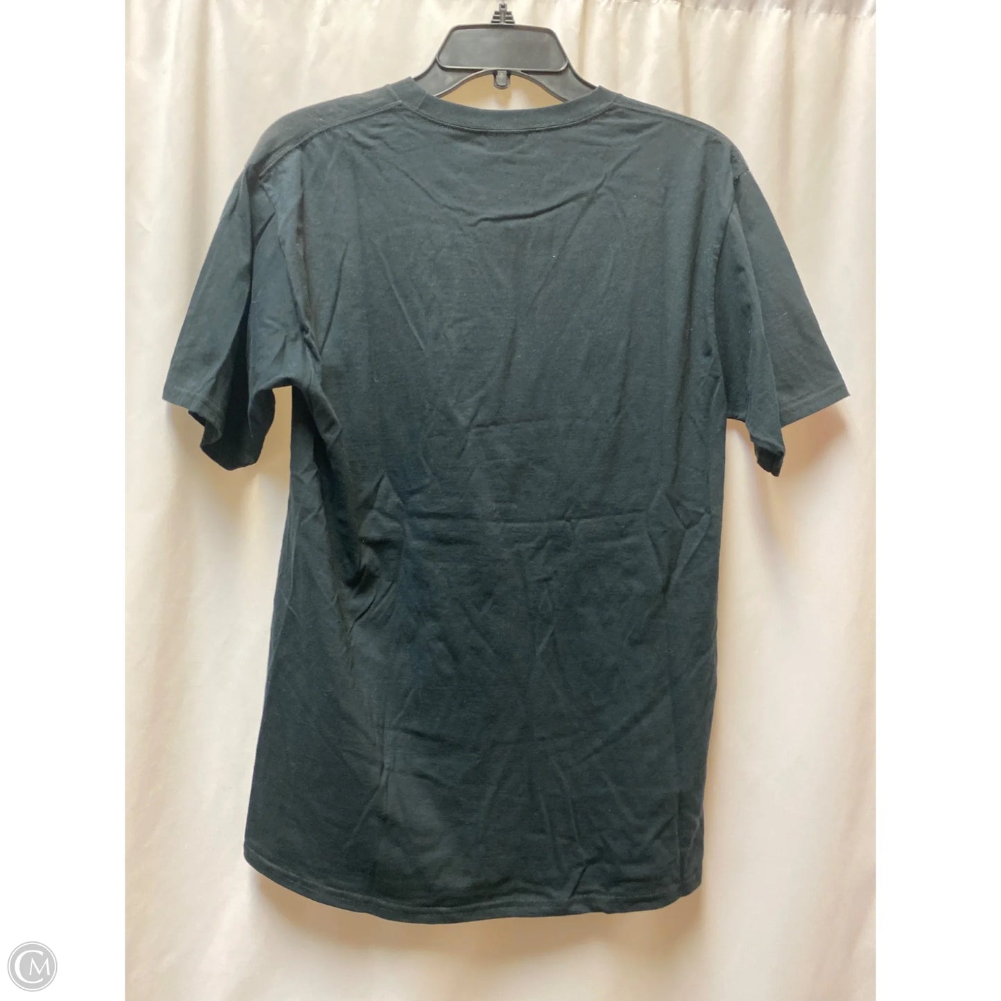 Top Short Sleeve By Port & Company In Black, Size: M