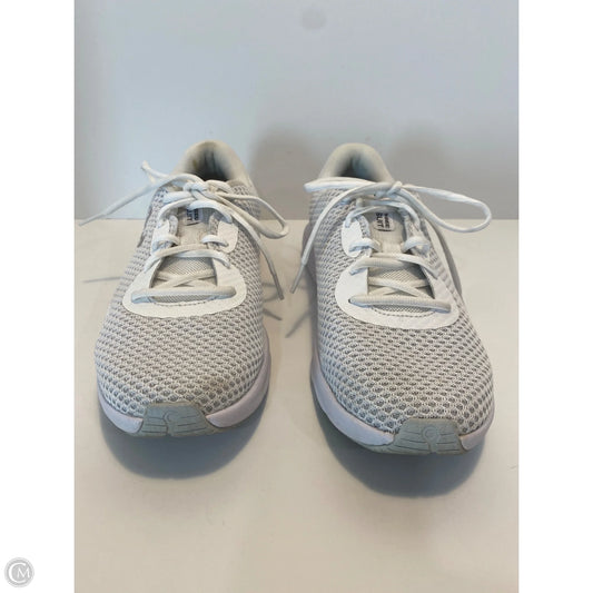 Shoes Athletic By Under Armour In White, Size: 9