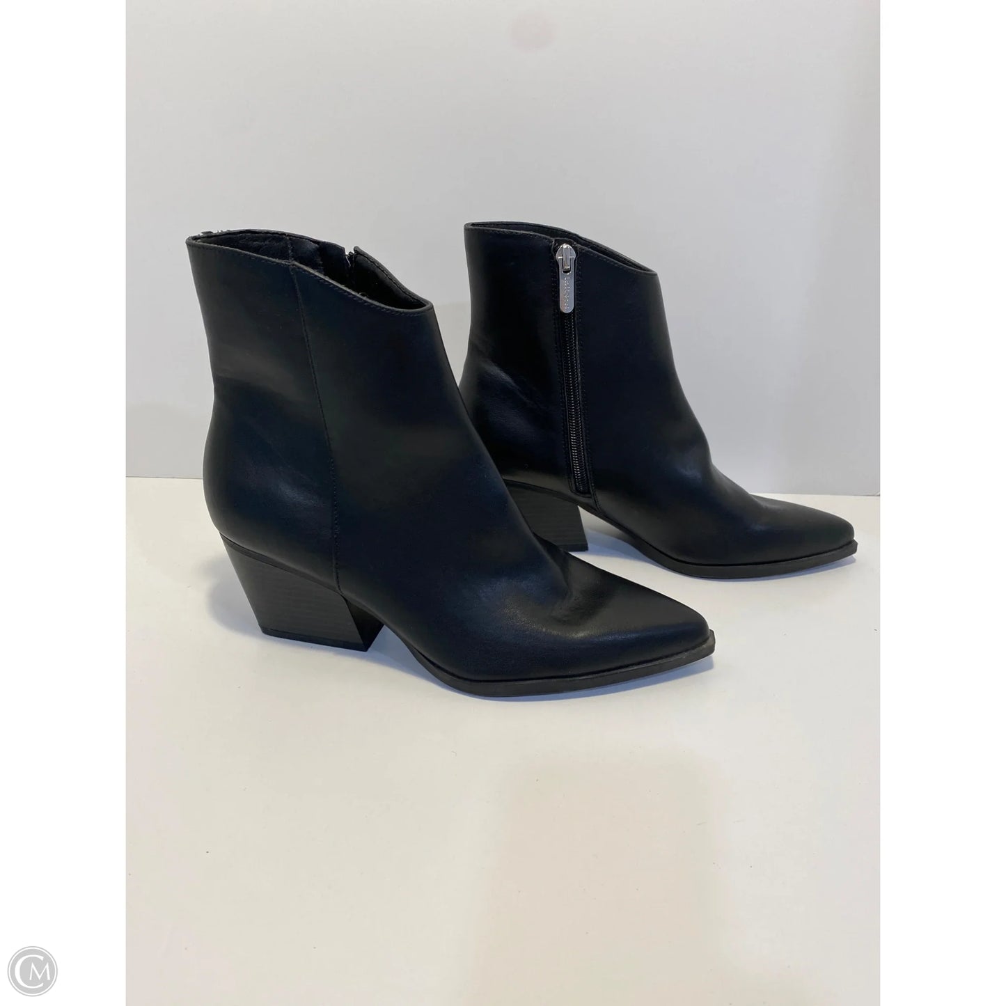 Boots Ankle Heels By Indigo Rd In Black, Size: 8