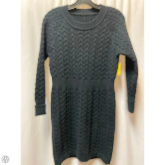 Dress Sweater By Clothes Mentor In Black, Size: L
