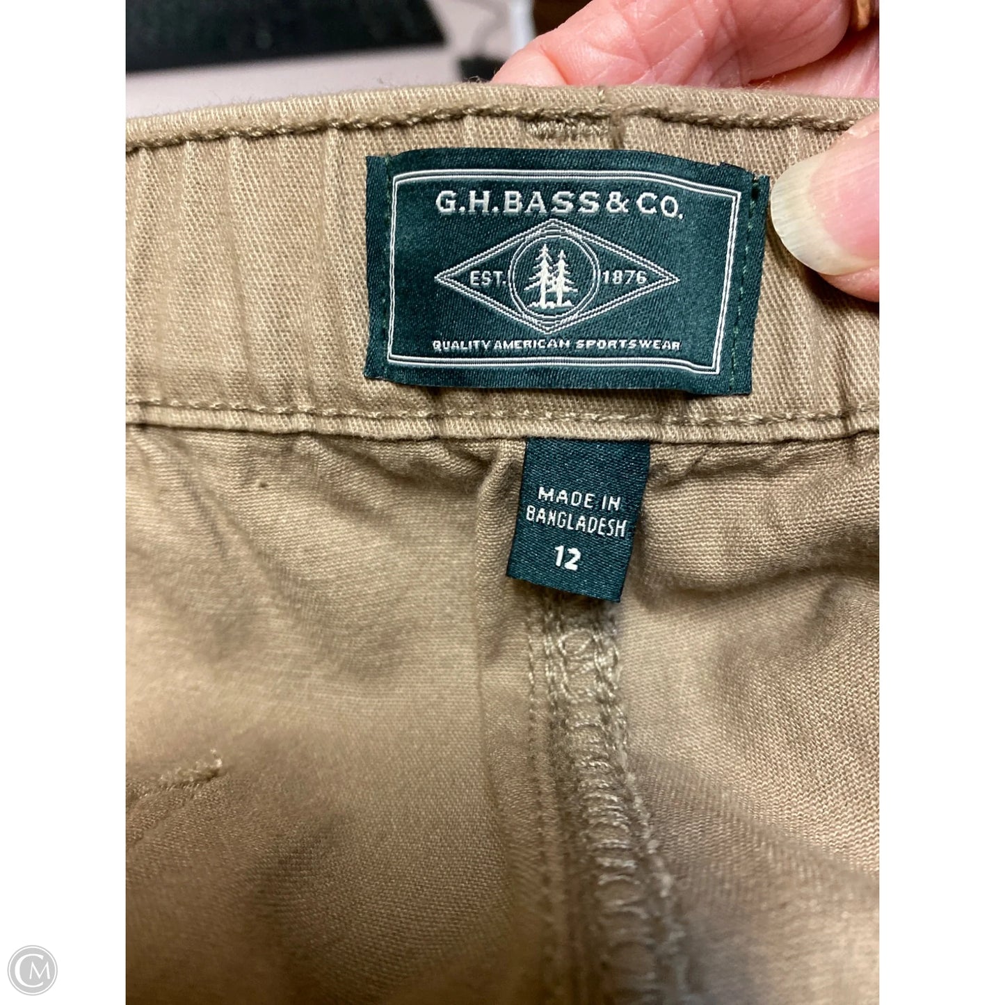 Pants Chinos & Khakis By Bass In Brown, Size: 12