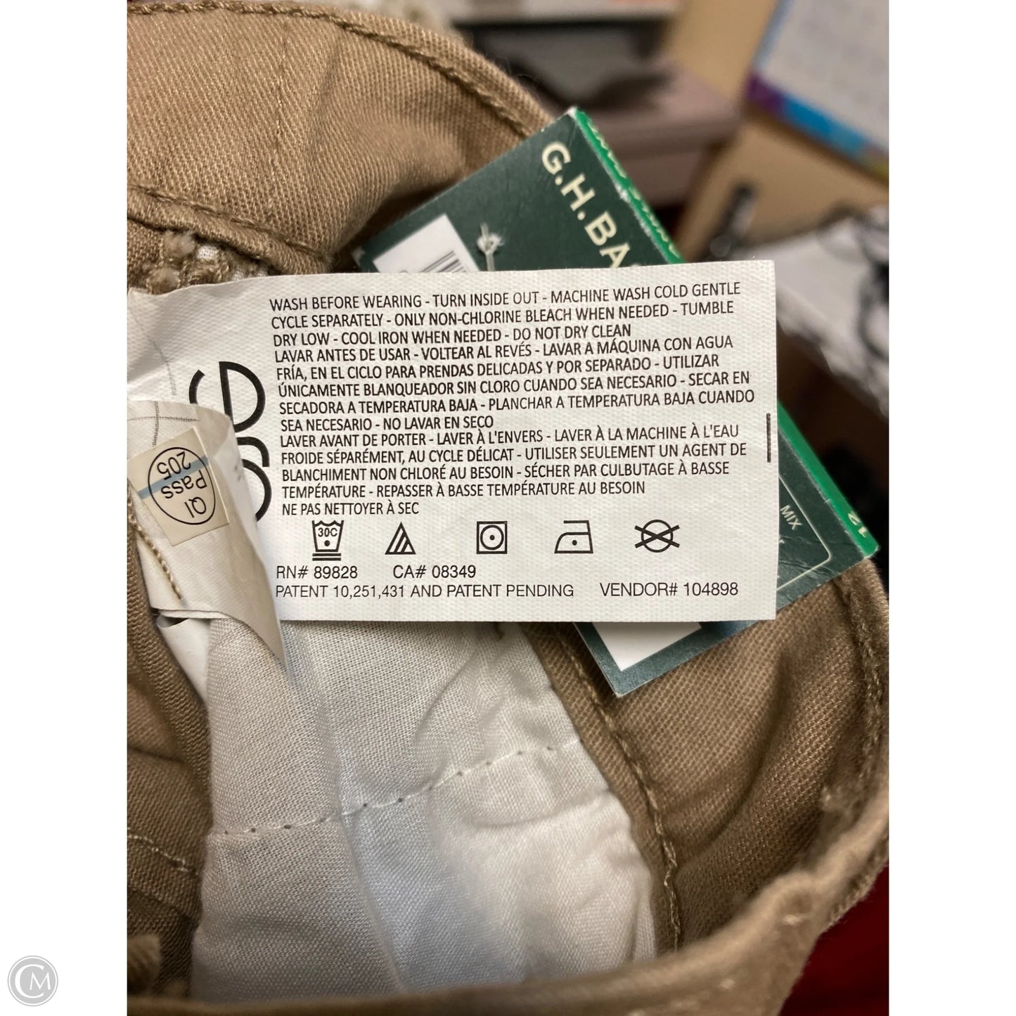 Pants Chinos & Khakis By Bass In Brown, Size: 12