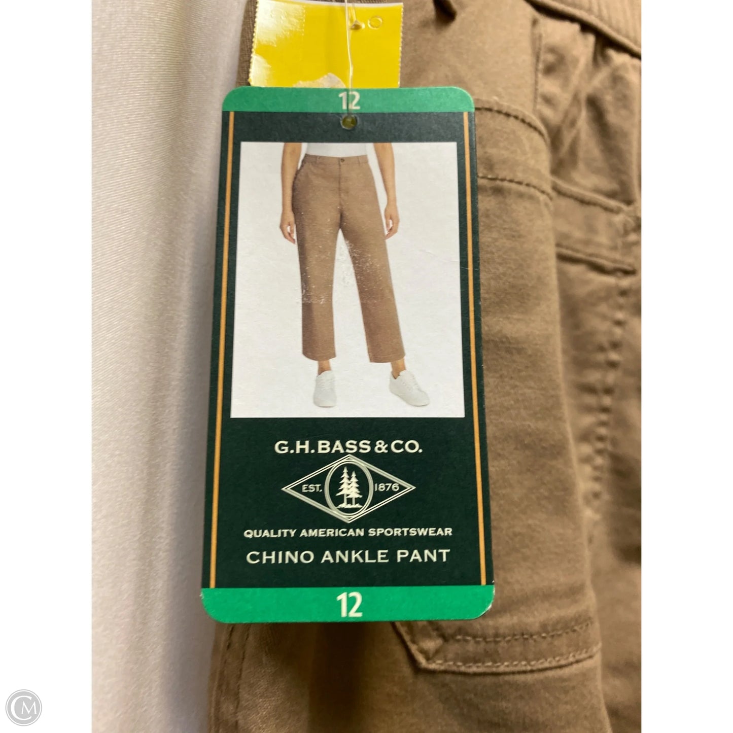 Pants Chinos & Khakis By Bass In Brown, Size: 12