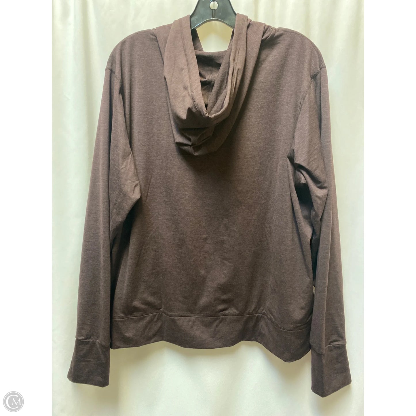 Sweatshirt Hoodie By Kirkland In Purple, Size: Xxl