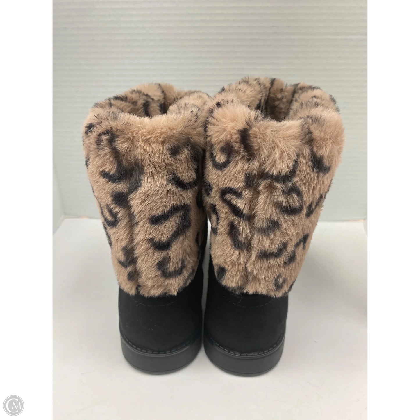 Boots Ankle Flats By G By Guess In Animal Print, Size: 8