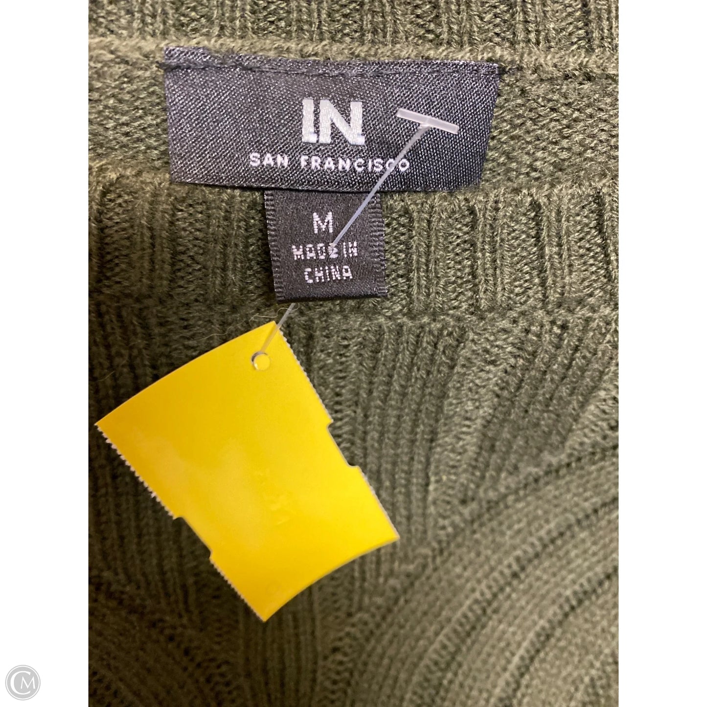 Dress Casual Midi By In San Francisco in Green, Size: M