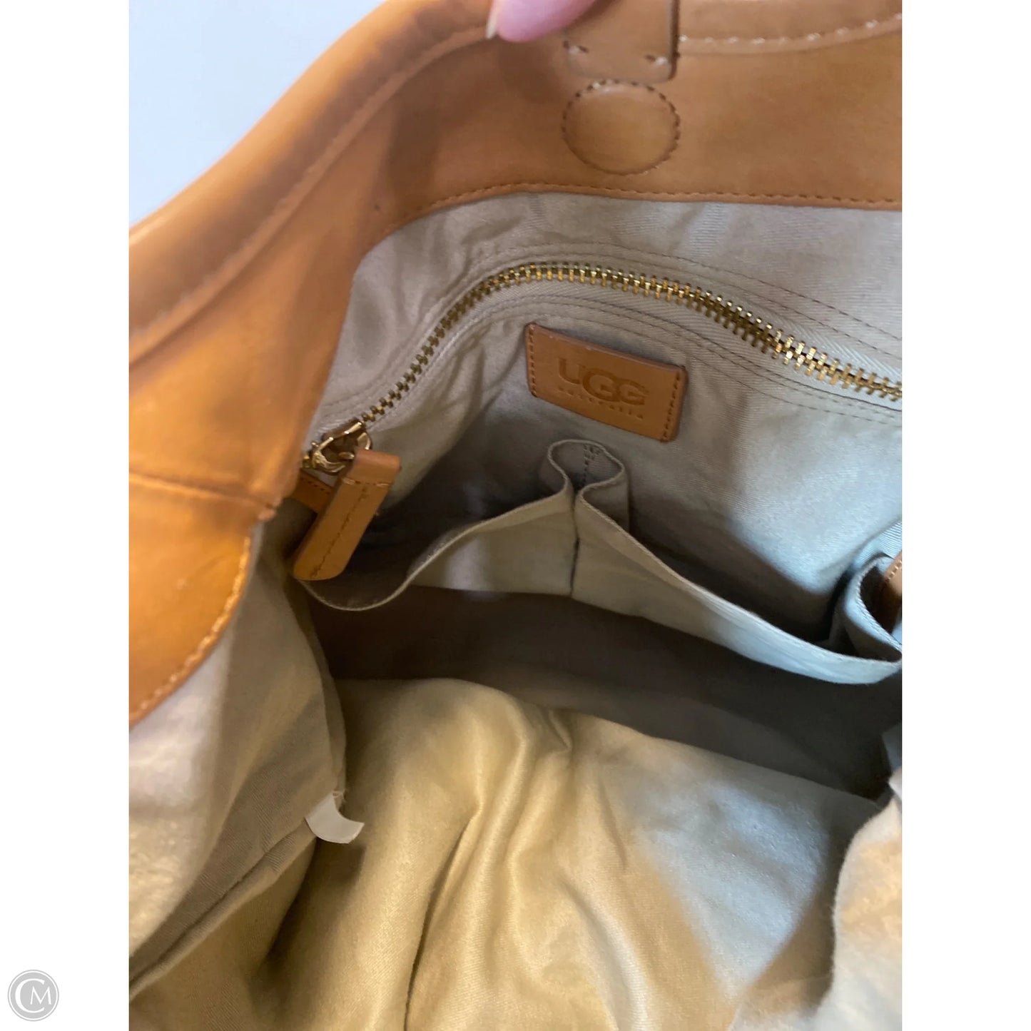 Handbag Designer By Ugg, Size: Large