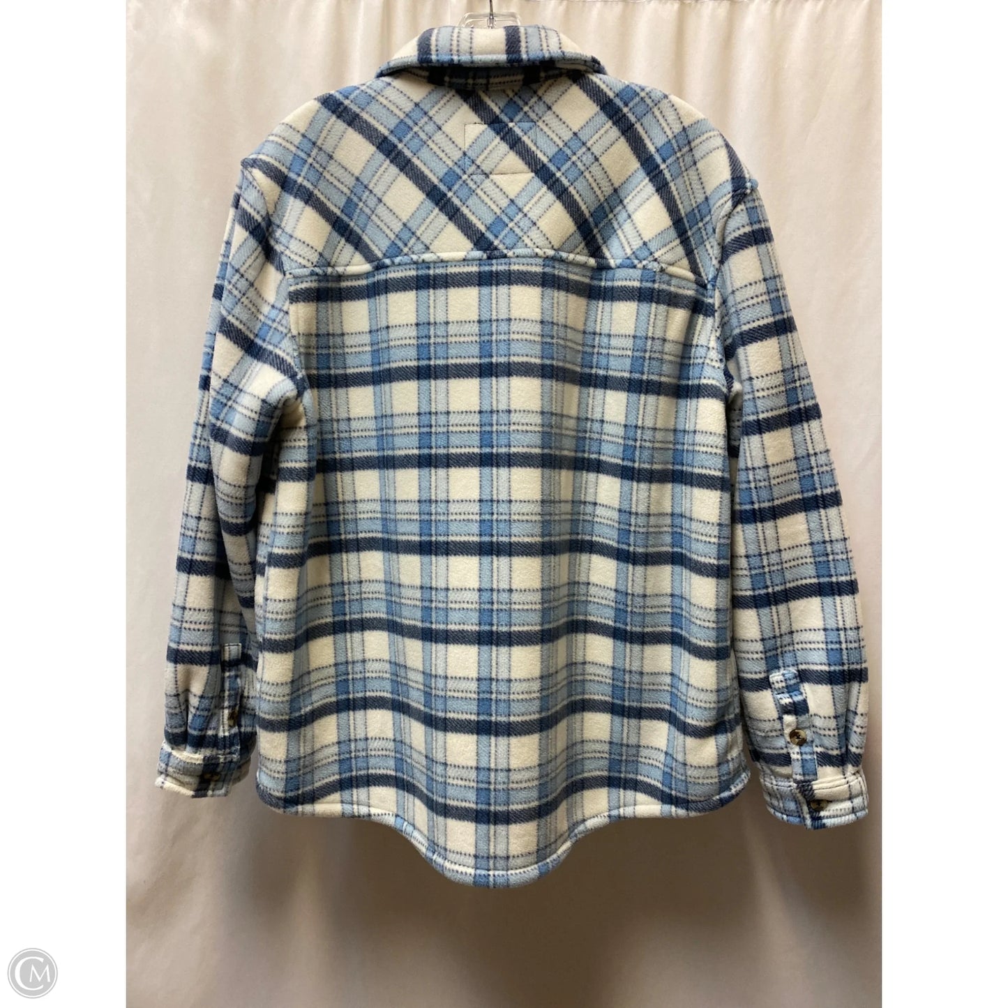 Jacket Utility By Sage In Blue, Size: L