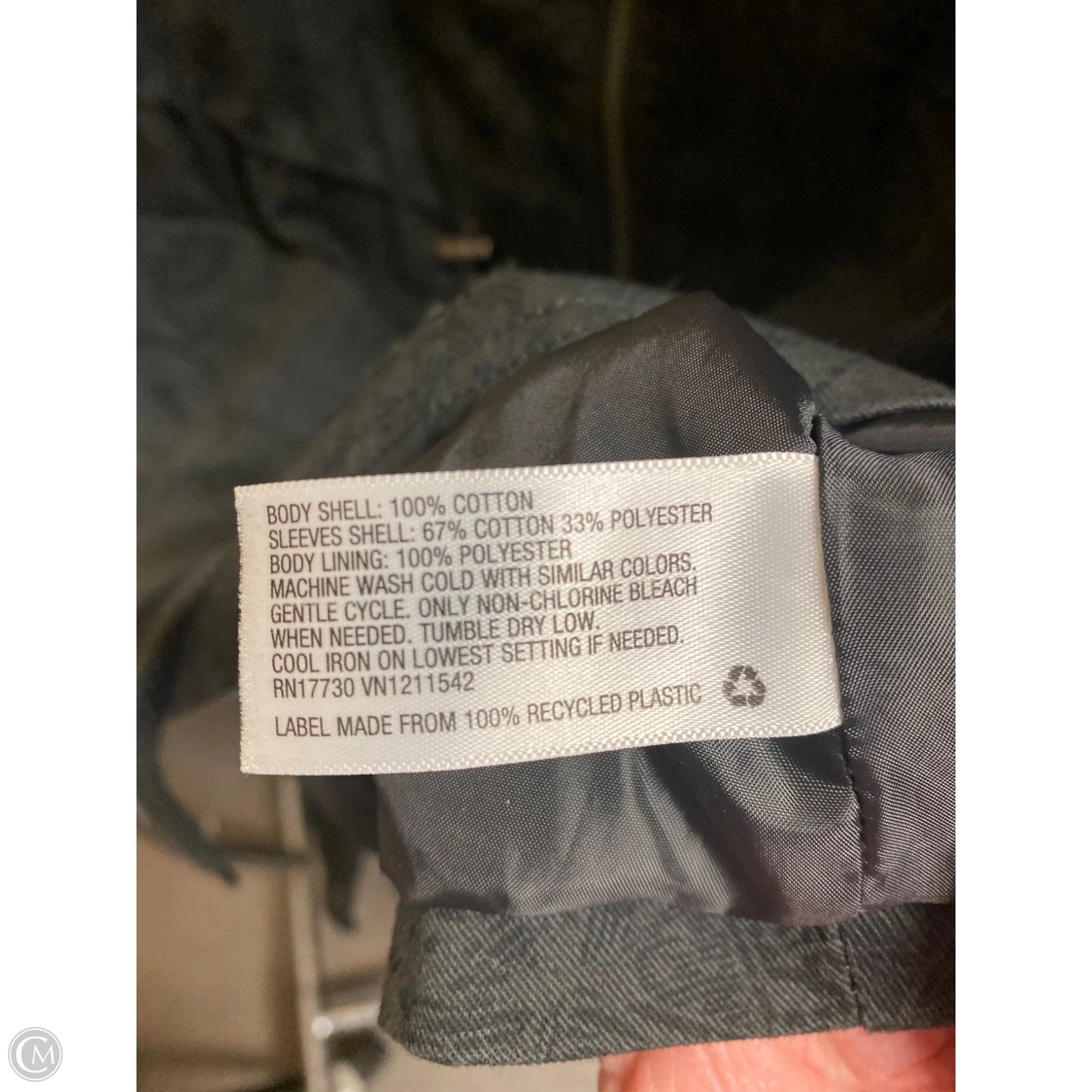 Coat Other By Mossimo In Grey, Size: S