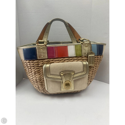 Handbag Designer By Coach, Size: Large