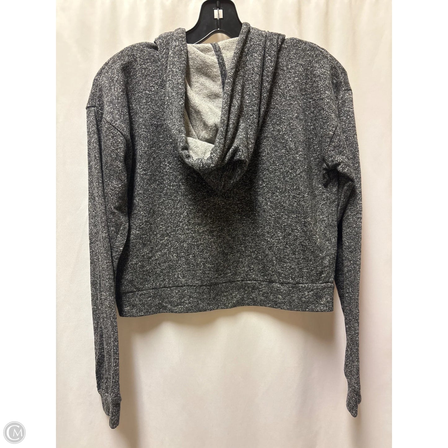 Athletic Sweatshirt Hoodie By Clothes Mentor In Black, Size: S