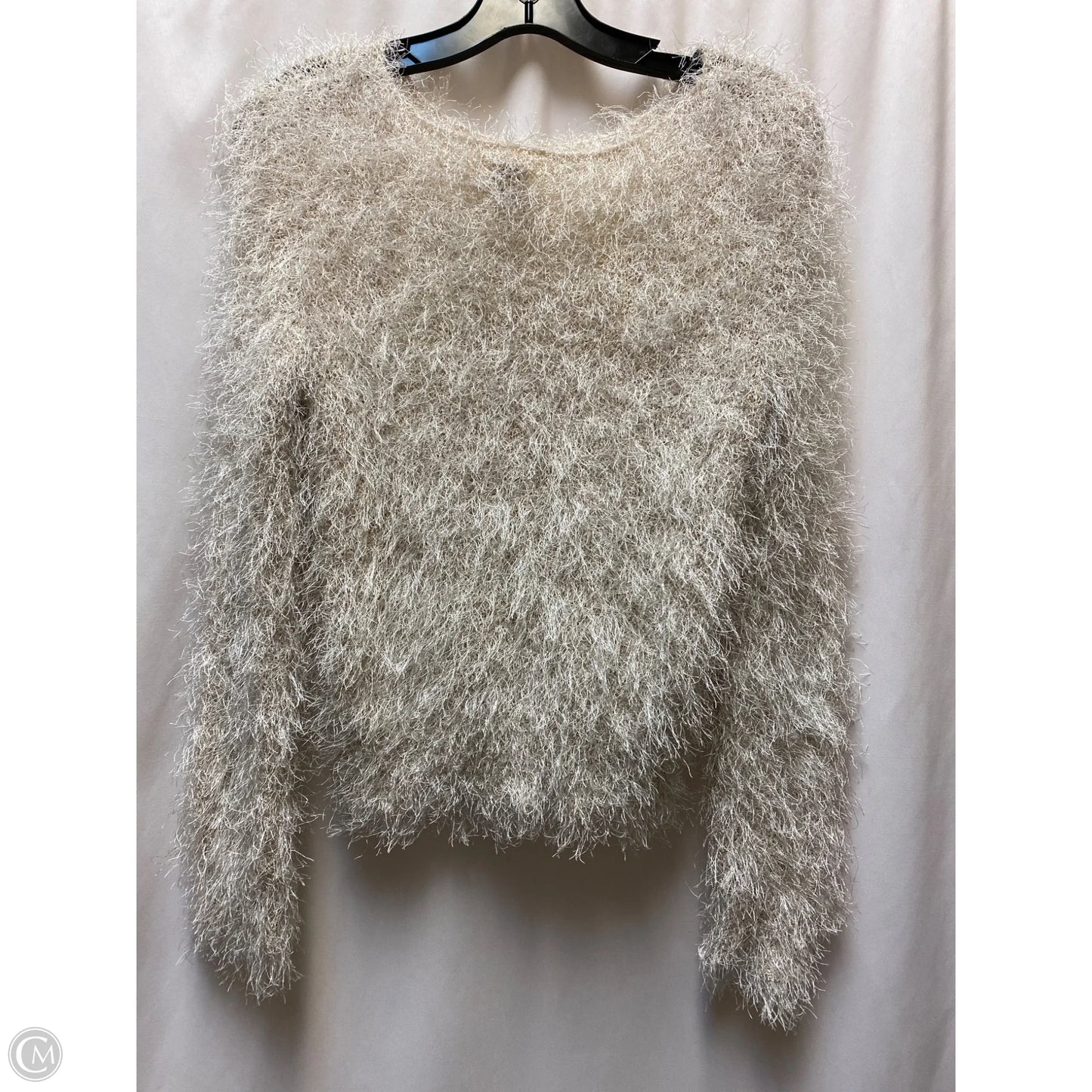 Sweater By Clothes Mentor In White, Size: M