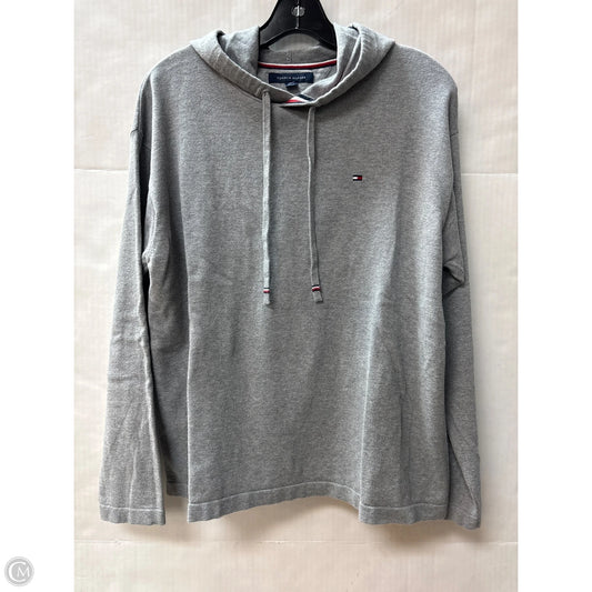 Top Long Sleeve By Tommy Hilfiger In Grey, Size: M