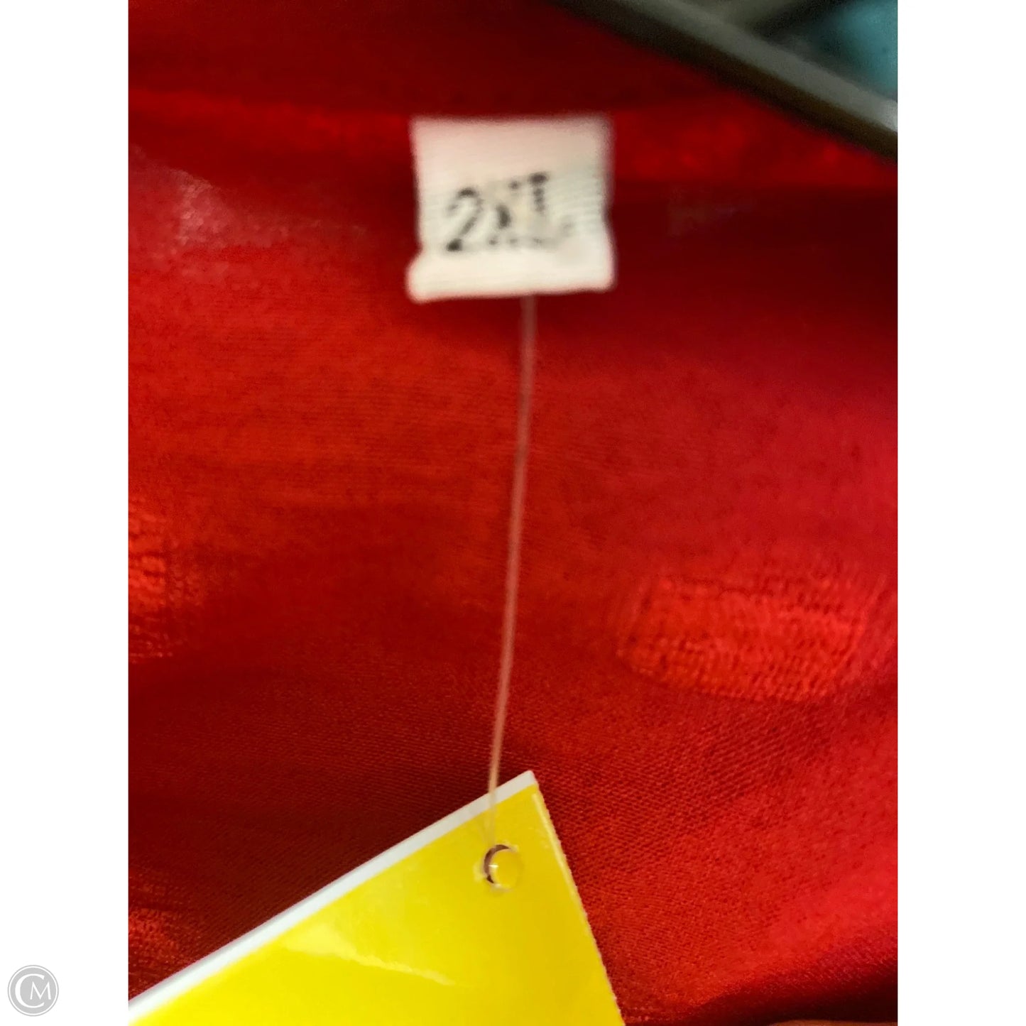 Top Long Sleeve By Clothes Mentor In Red, Size: 2x