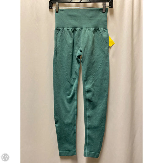 Athletic Leggings By Clothes Mentor In Green, Size: S
