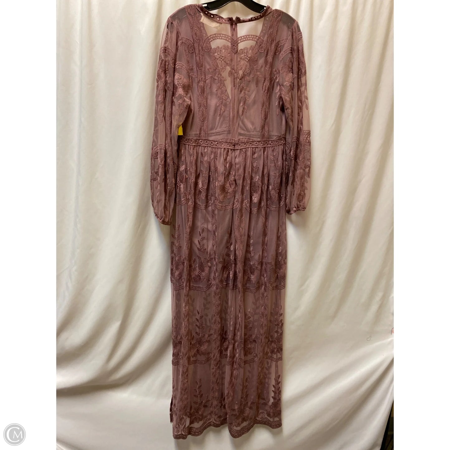 Dress Casual Maxi By Clothes Mentor In Purple, Size: L