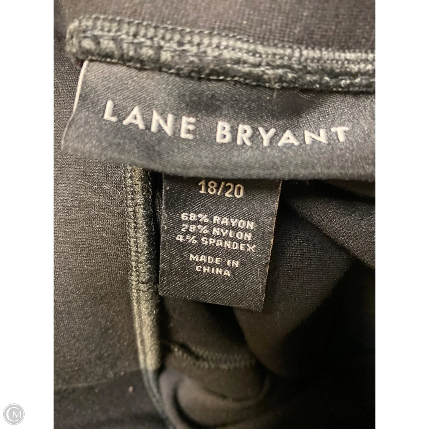 Pants Dress By Lane Bryant In Black, Size: 18