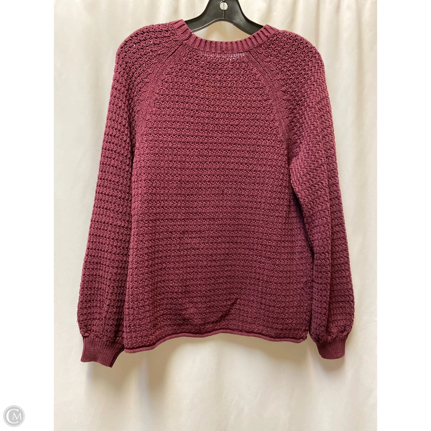 Sweater By Sonoma In Maroon, Size: S
