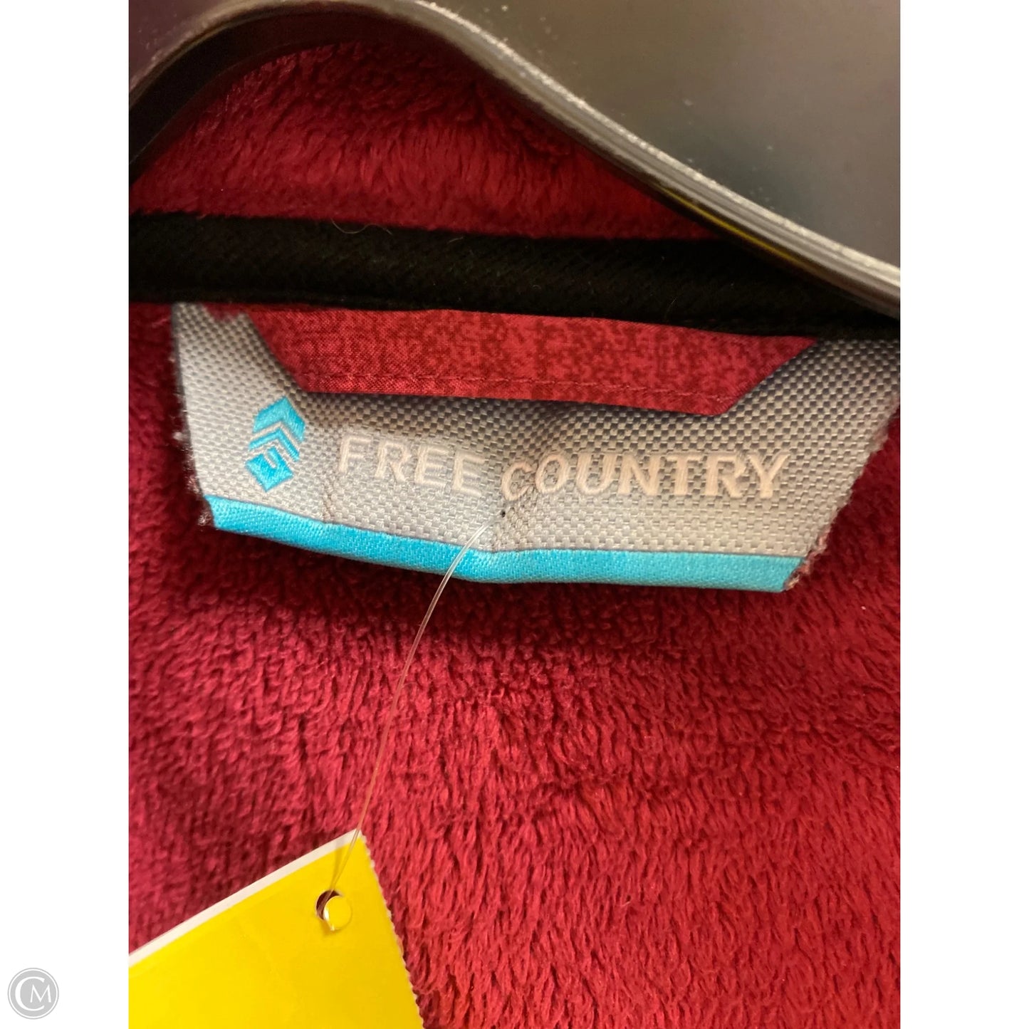 Jacket Utility By Free Country In Maroon, Size: L