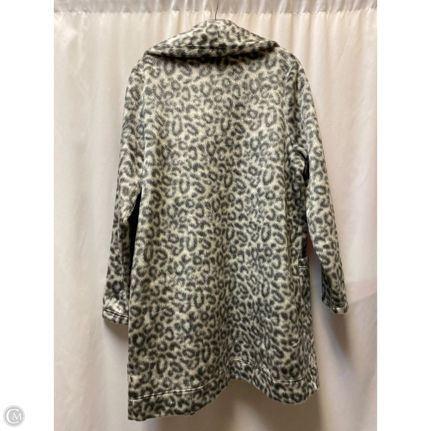 Coat Faux Fur & Sherpa By A New Day In Grey, Size: Xl
