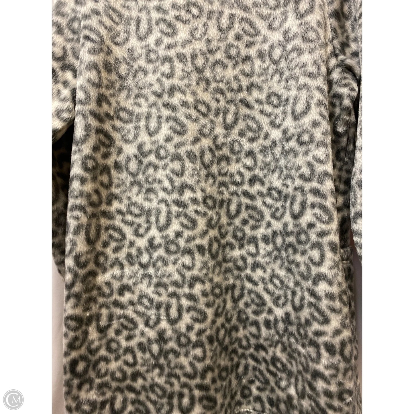 Coat Faux Fur & Sherpa By A New Day In Grey, Size: Xl