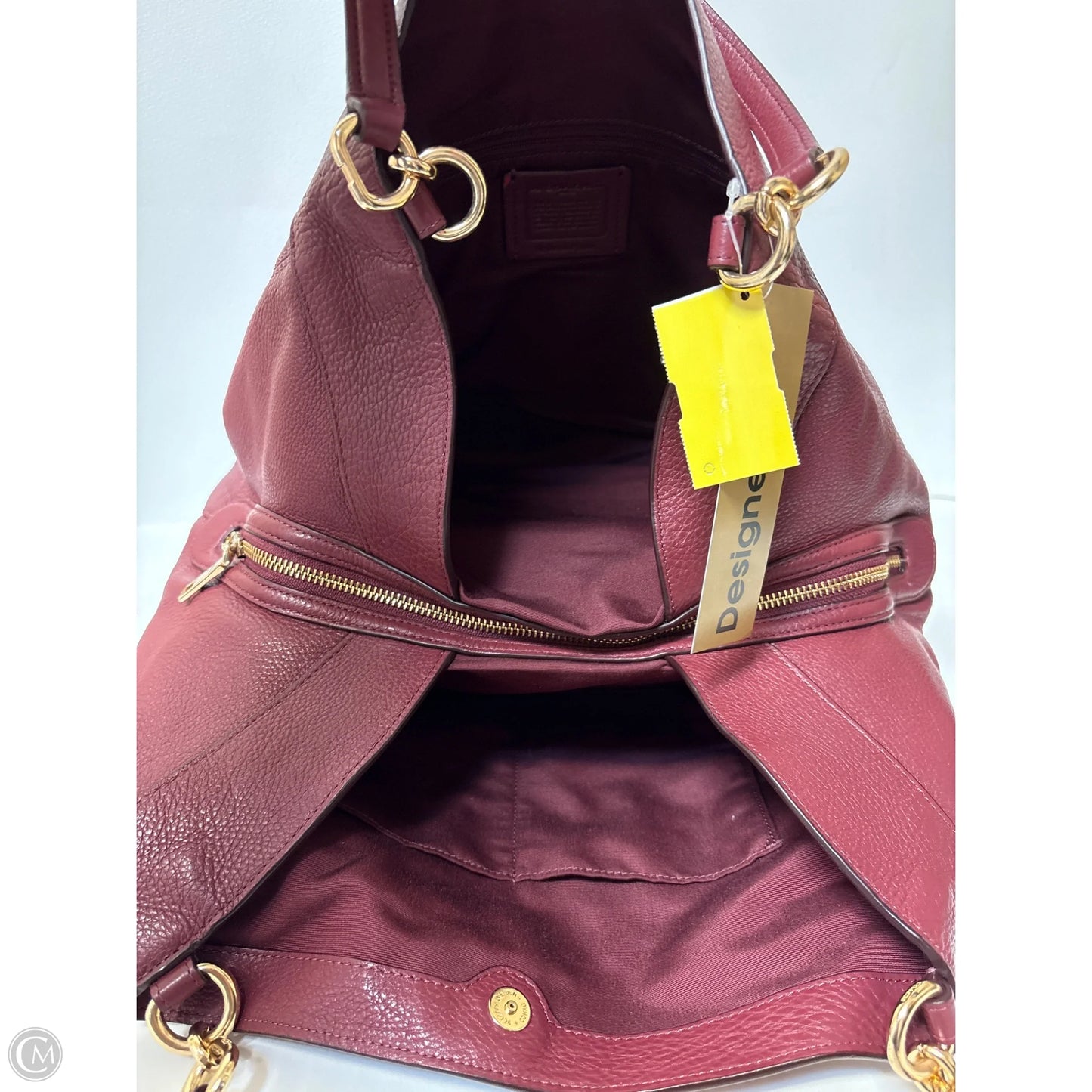 Handbag Designer By Coach, Size: Large