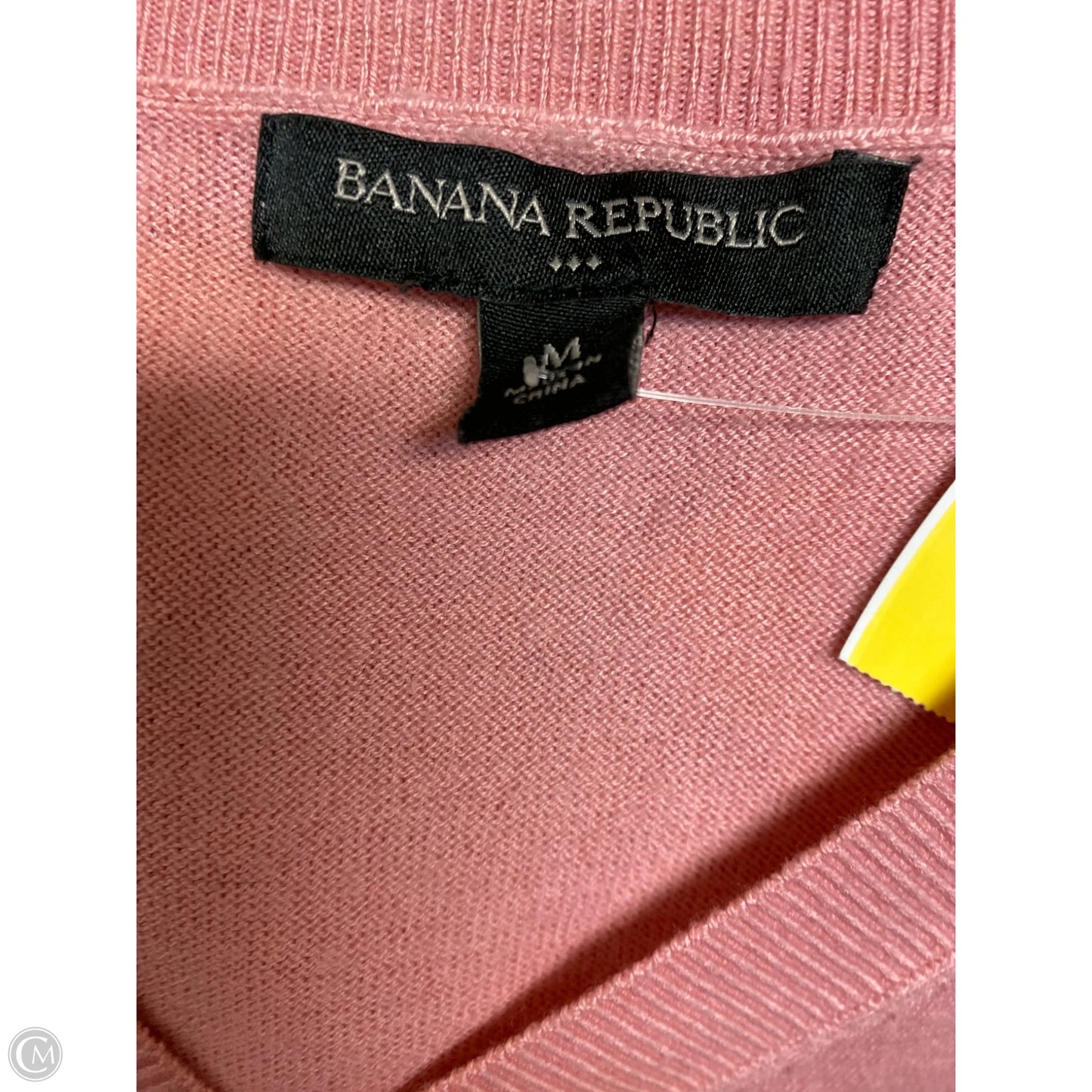 Sweater By Banana Republic In Pink, Size: M