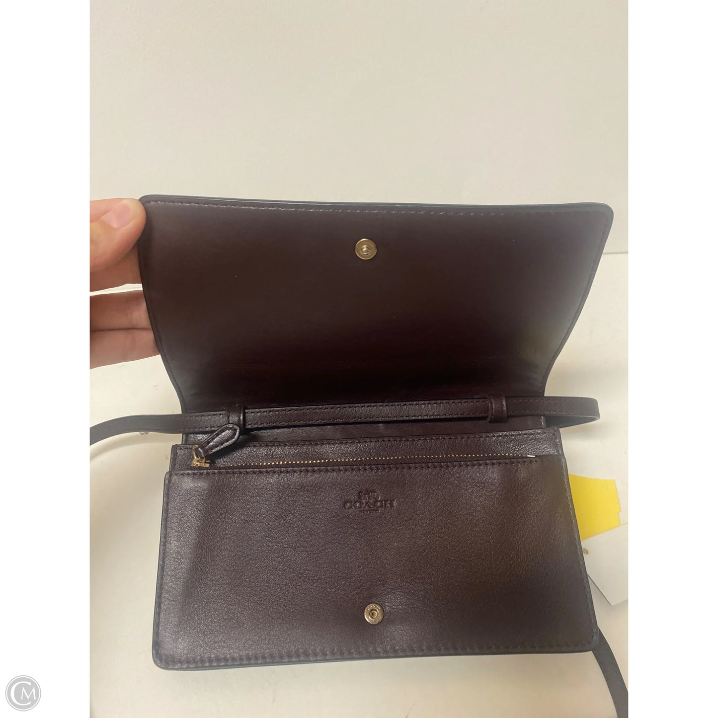 Crossbody Designer By Coach, Size: Small