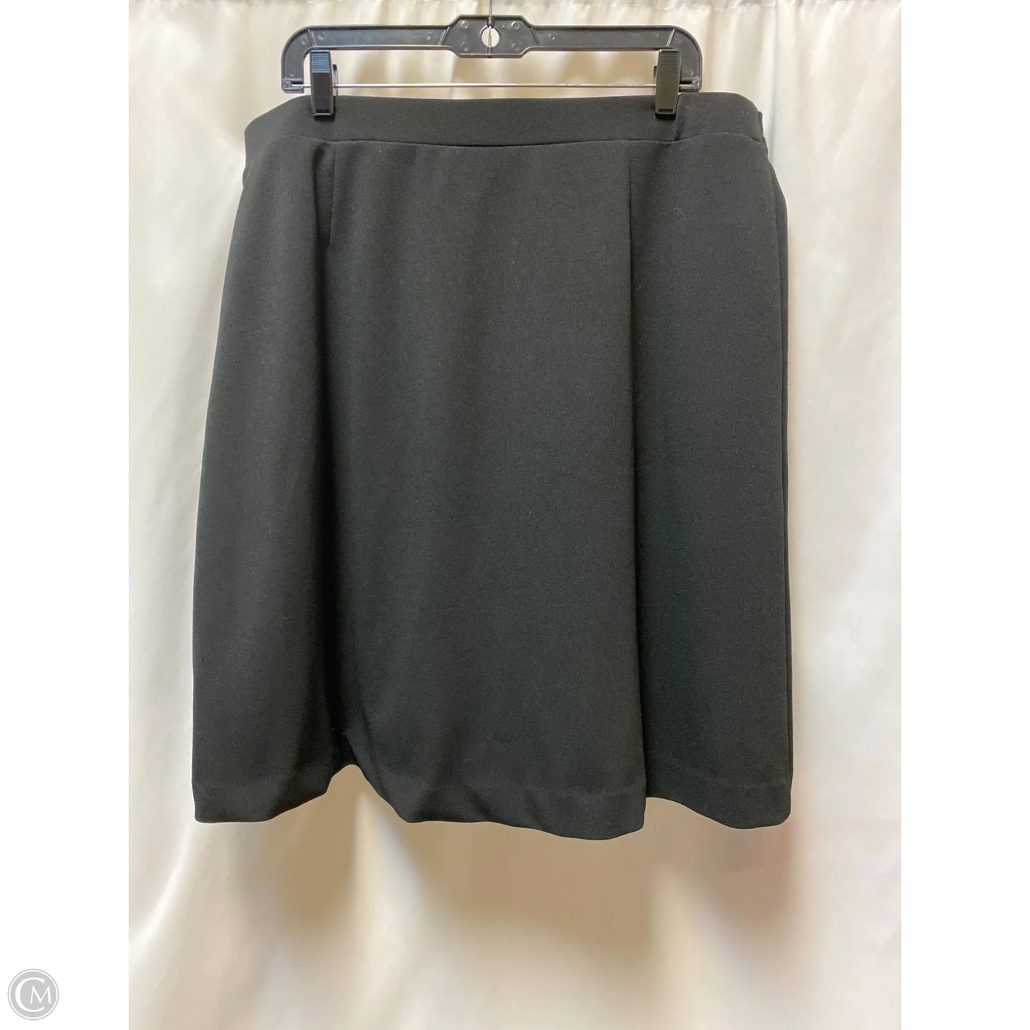 Skirt Midi By Nycc In Black, Size: Xl