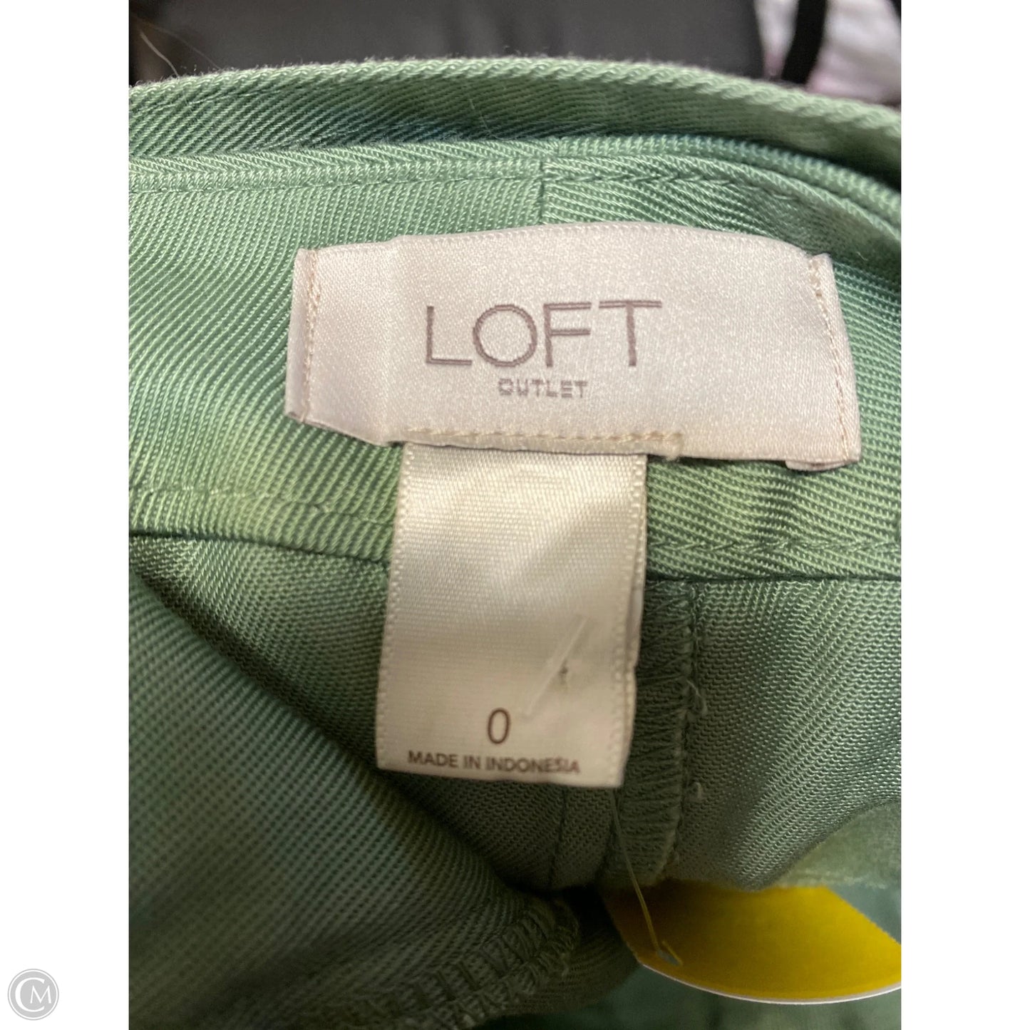 Skirt Mini & Short By Loft In Green, Size: 0
