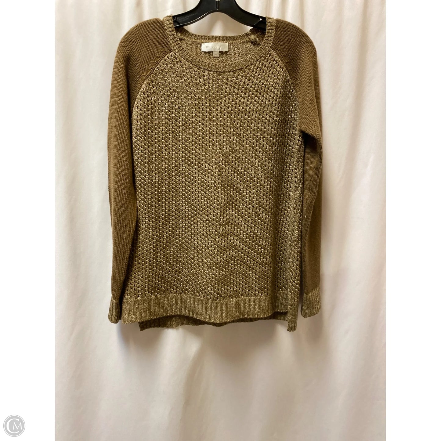 Sweater By Mm Couture In Brown, Size: M