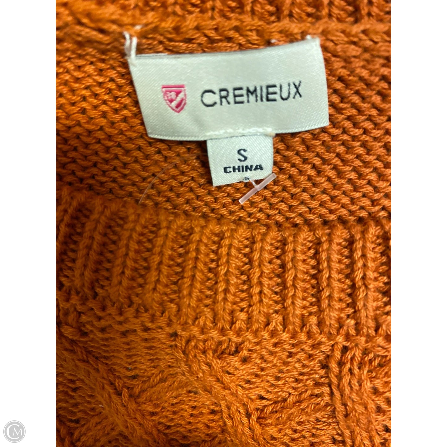Sweater By Cremieux In Orange, Size: S