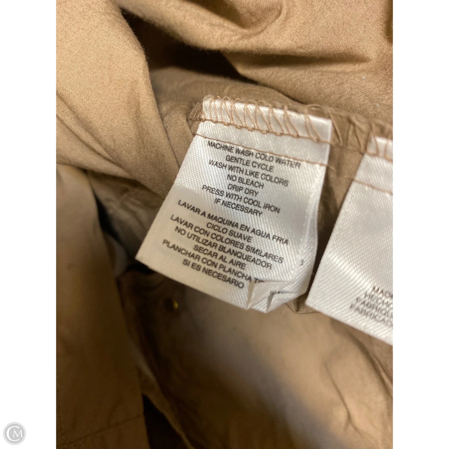 Jacket Utility By Jones New York In Brown, Size: M