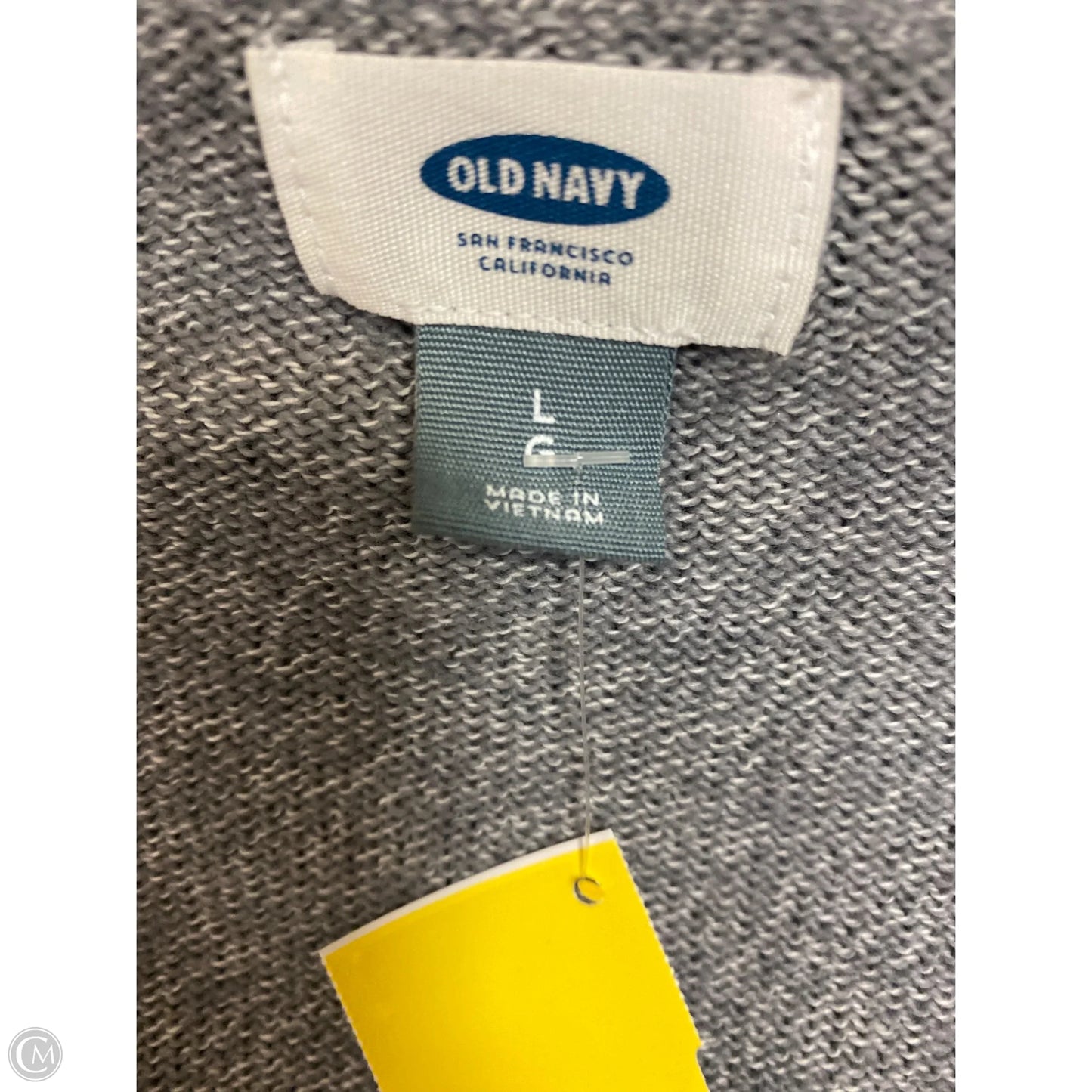 Sweater By Old Navy In Grey, Size: L