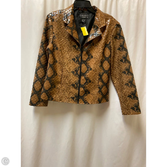 Jacket Other By Selene Sport In Animal Print, Size: L