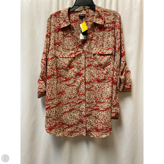 Top 3/4 Sleeve By Torrid In Red, Size: 2x