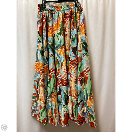 Skirt Maxi By Clothes Mentor In Peach, Size: L