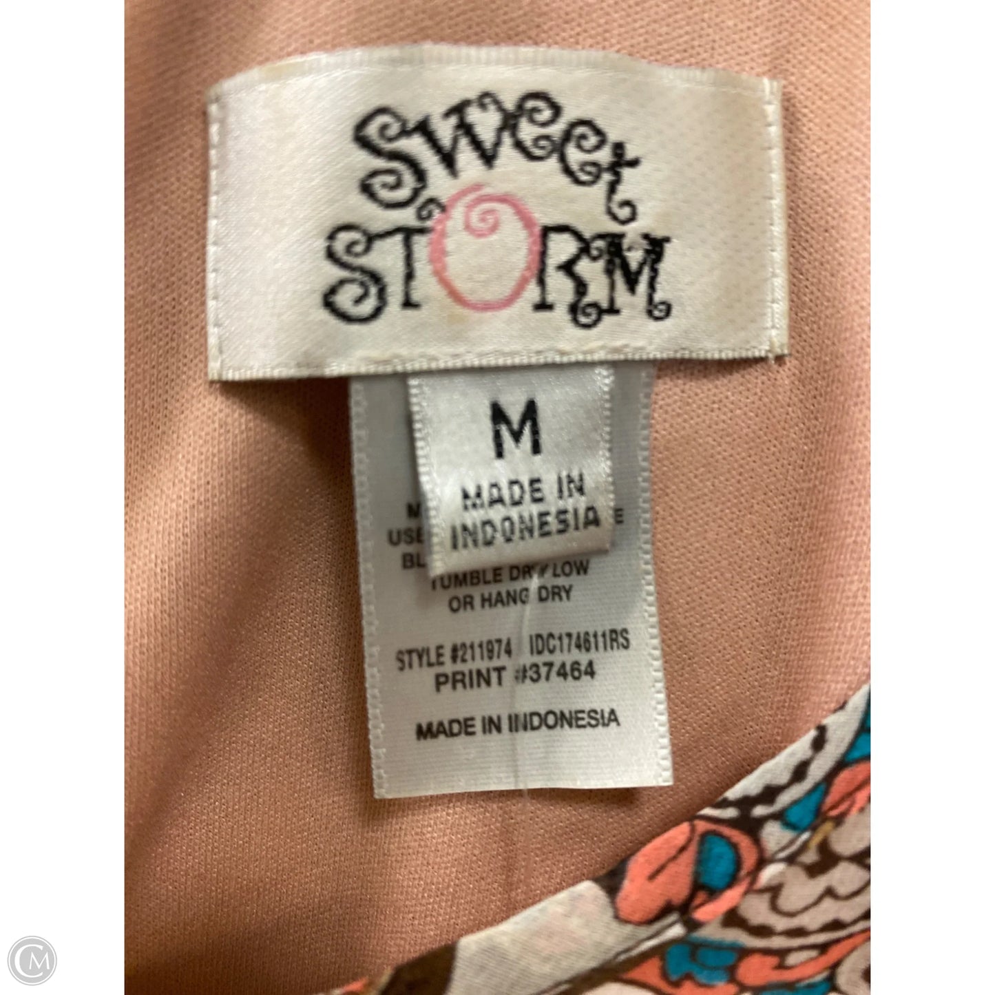 Dress Casual Maxi By Sweet Storm In Pink, Size: M