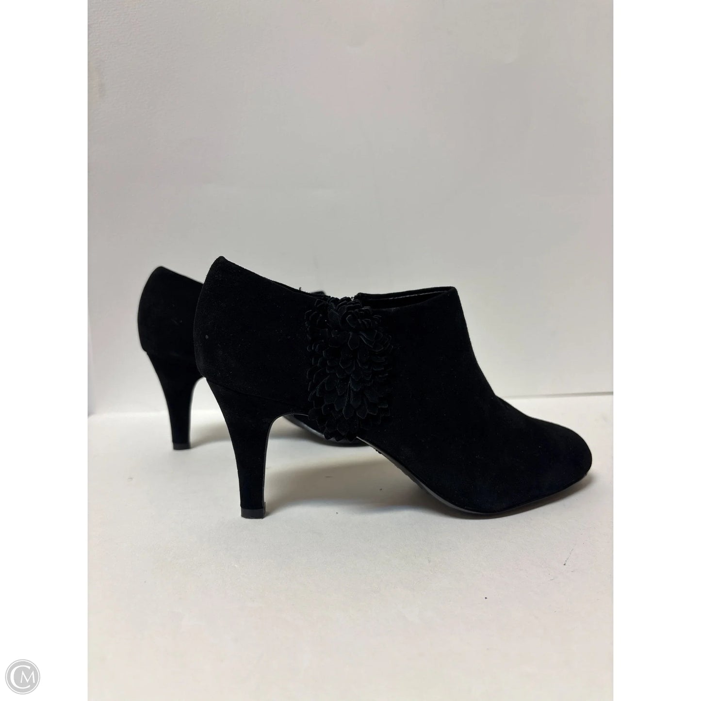 Boots Ankle Heels By Alex Marie In Black, Size: 8.5