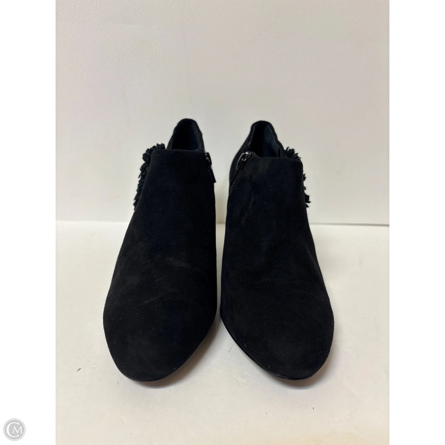 Boots Ankle Heels By Alex Marie In Black, Size: 8.5