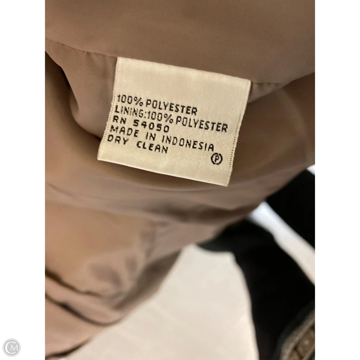 Pants Suit 2pc By Le Suit In Brown, Size: 10