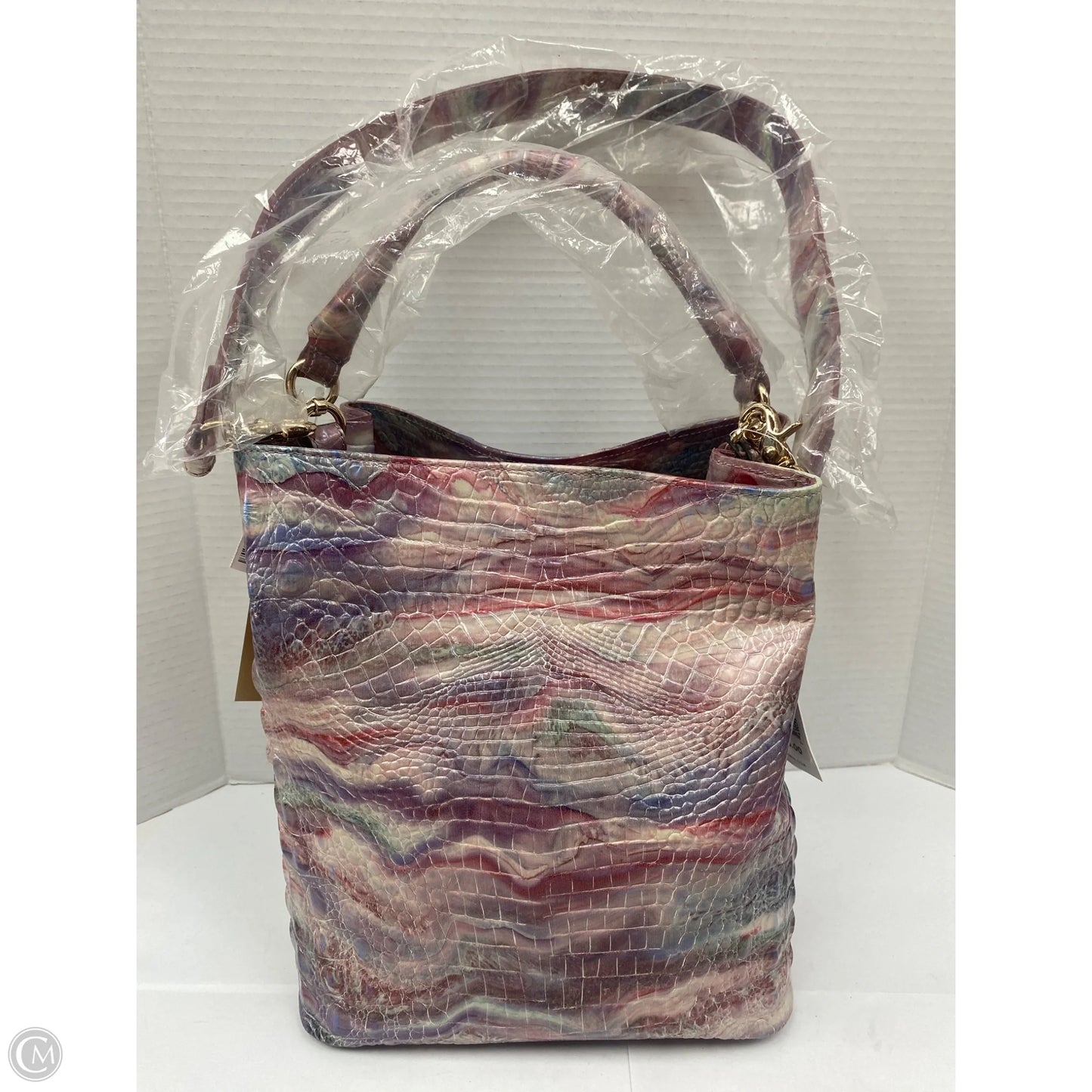 Handbag Designer By Brahmin, Size: Large