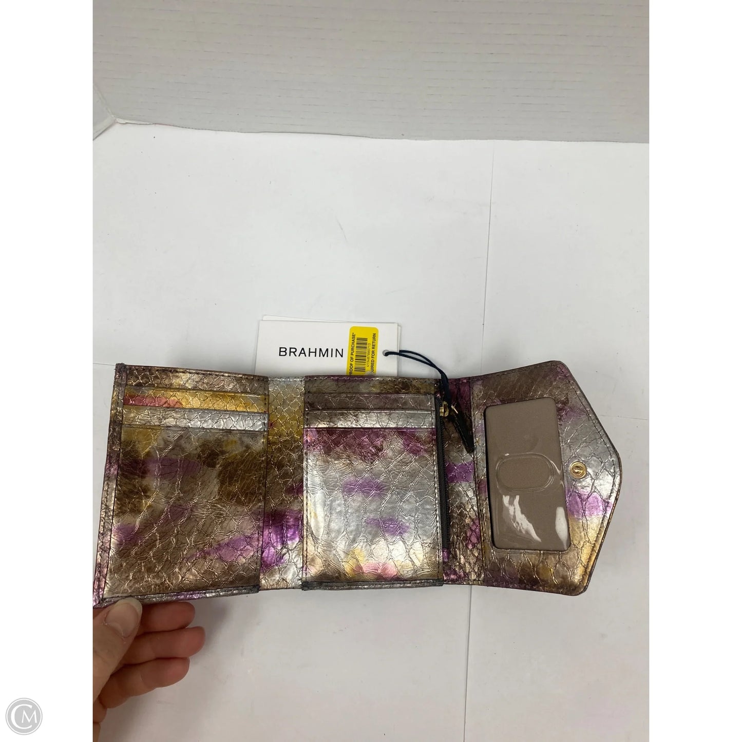 Wallet Designer By Brahmin, Size: Medium