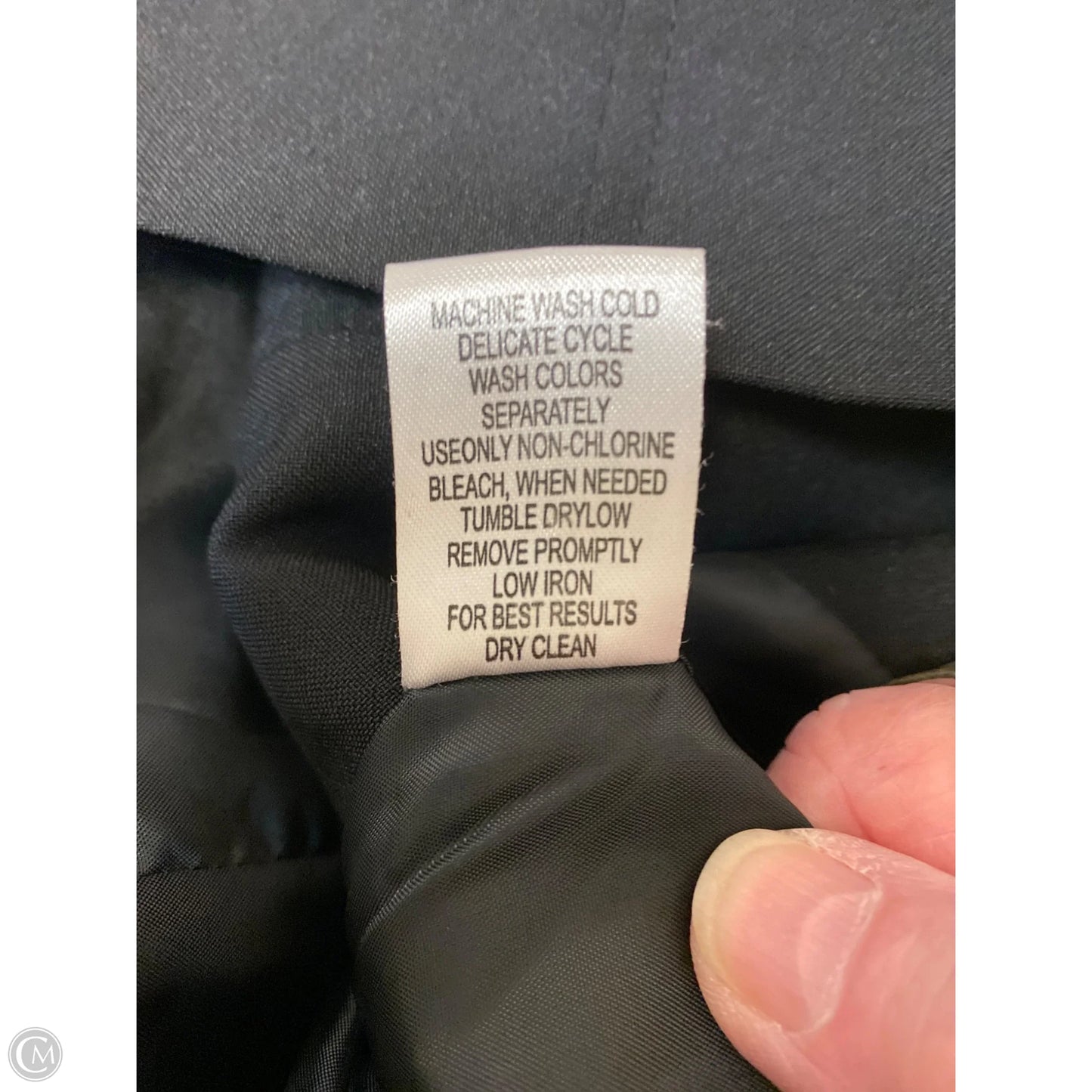 Blazer By Clothes Mentor In Black, Size: L