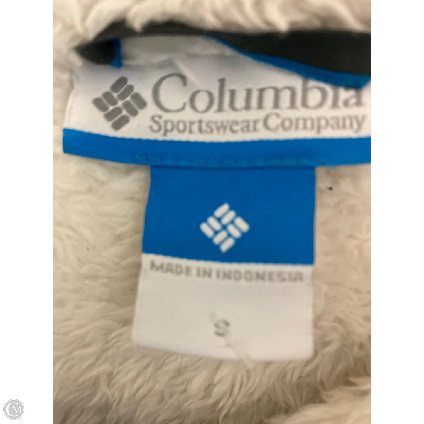 Jacket Faux Fur & Sherpa By Columbia In White, Size: S
