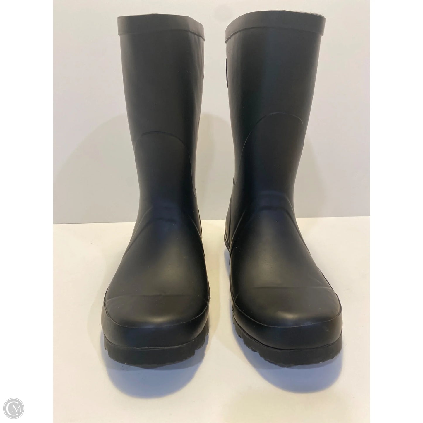 Boots Rain By Clothes Mentor In Black, Size: 7