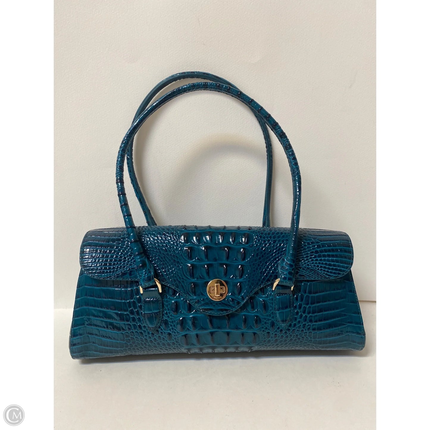 Handbag Designer By Brahmin, Size: Large