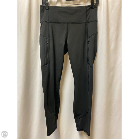 Athletic Leggings By Athleta In Black, Size: M